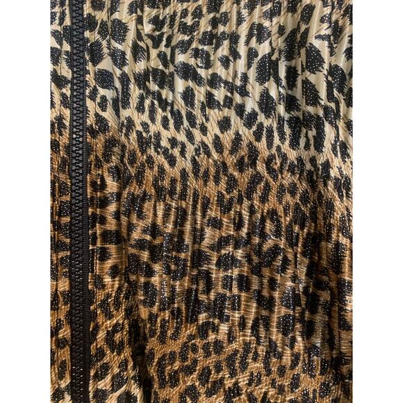 Vintage - Marshall Rousso - Leopard Print Jacket Size L-XL - Picture 7 of 8
